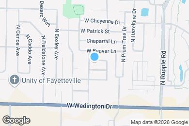 Map image of the property - 4395 W Thrasher Dr