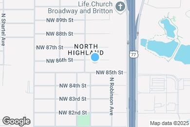 Map image of the property - 228 NW 86th St