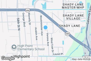 Map image of the property - 15436 Verona Ave