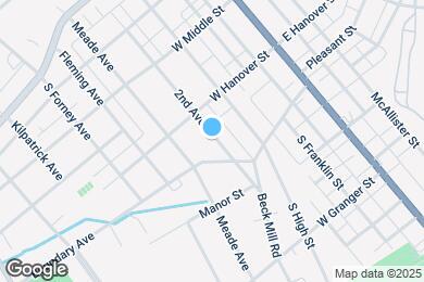 Map image of the property - 325 2nd Ave