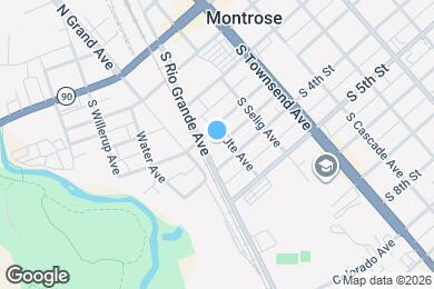 Map image of the property - 308 S Ute Ave