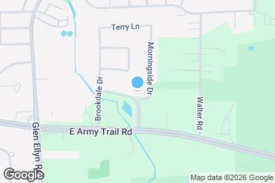 Map image of the property - 315 Creekside Dr