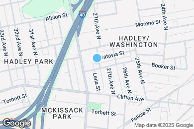 Map image of the property - 804 Lena St