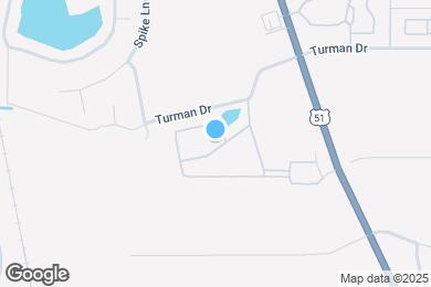 Map image of the property - Hamilton at Turman Farms Apartments