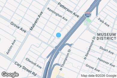 Map image of the property - 401 N Hamilton St