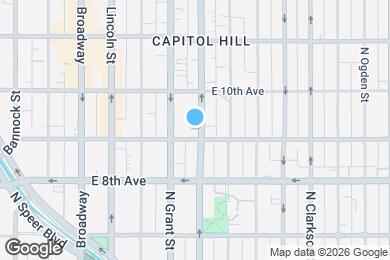 Map image of the property - 909 N Logan St
