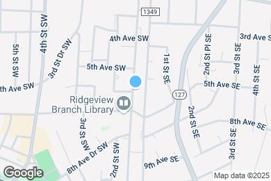 Map image of the property - 613 1st St SW
