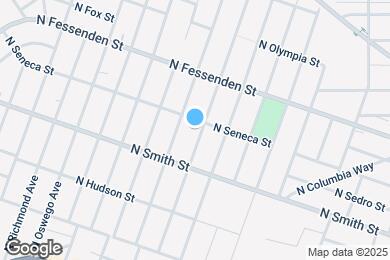 Map image of the property - 9325 N Tioga Ave