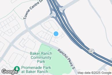 Map image of the property - Arroyo at Baker Ranch