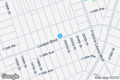 Map image of the property - 117-01 201 Pl