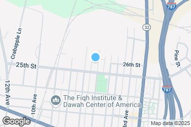 Map image of the property - 2511 6th Ave