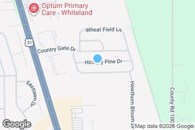 Map image of the property - 687 Hickory Pine Dr