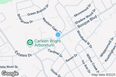 Map image of the property - 8507 Bosque Blvd