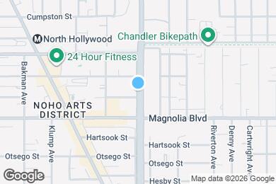 Map image of the property - 5251 Vineland Ave