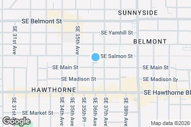 Map image of the property - 1230 SE 36th Ave