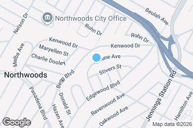 Map image of the property - 4422 June Ave