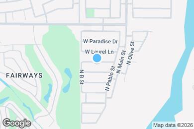 Map image of the property - 11817 W Poinsettia Dr