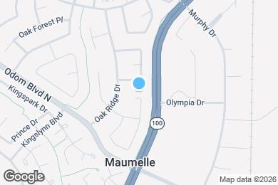 Map image of the property - 122 Pin Oak Cove