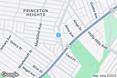 Map image of the property - 6451 S Kingshighway Blvd
