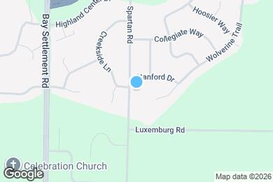 Map image of the property - 1230 Spartan Rd
