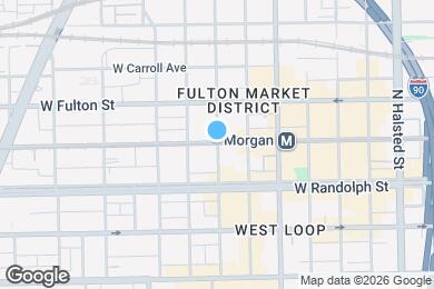 Map image of the property - 196 N Aberdeen St