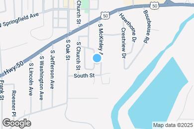Map image of the property - 12 Circle Dr