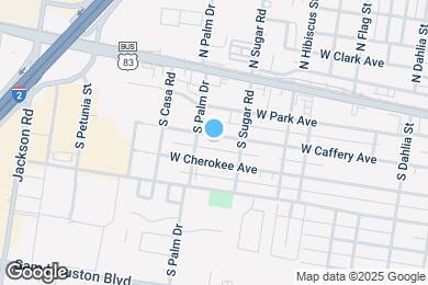 Map image of the property - 1007 W Caffery Ave
