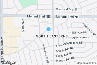 Map image of the property - Northeastern Apts