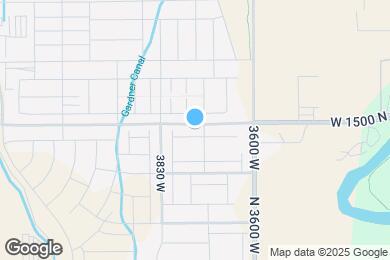 Map image of the property - 3717 W 1500 N