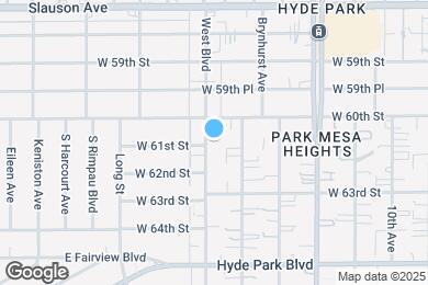 Map image of the property - 6028-6100 West Blvd