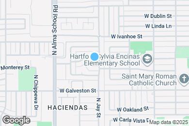 Map image of the property - 802 W Monterey Pl