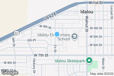 Map image of the property - 502 Fir St