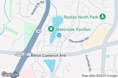 Map image of the property - Avalon Reston Landing