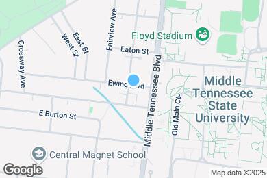 Map image of the property - 1102 Ewing Blvd