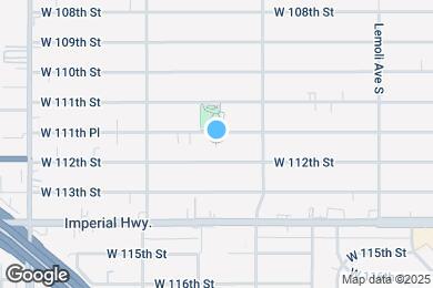 Map image of the property - 3652 W 111th Pl