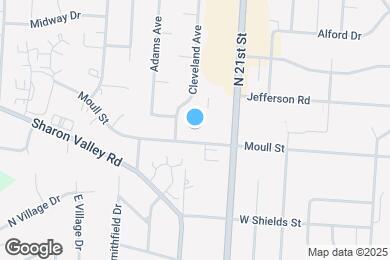 Map image of the property - 582 Moull St