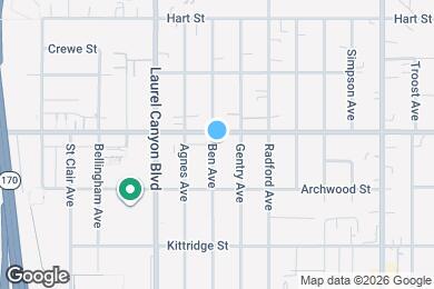 Map image of the property - 6752 Ben Ave