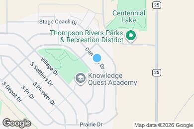 Map image of the property - 583 S Carriage Dr