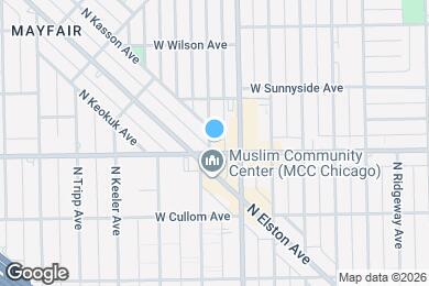 Map image of the property - 4409 N Keystone Ave