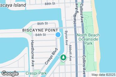 Map image of the property - 8305 Crespi Blvd