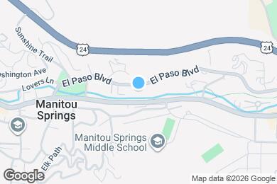 Map image of the property - 459 El Paso Blvd