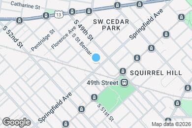 Map image of the property - 936 S St Bernard St