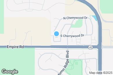 Map image of the property - 437 S Cherrywood Dr