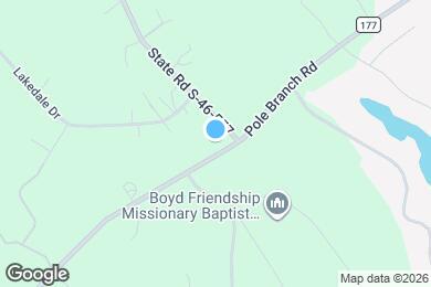 Map image of the property - 785 Pole Branch Rd