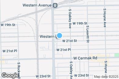 Map image of the property - 2340 W 21st St