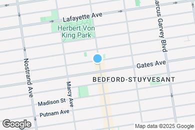 Map image of the property - 308 Tompkins Ave
