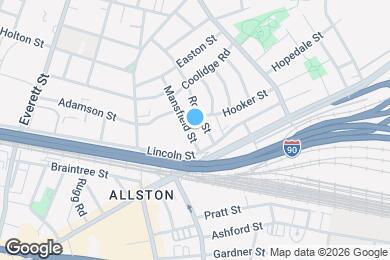 Map image of the property - 17 Mansfield St