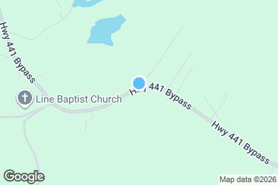 Map image of the property - 3649 Old Highway 441 N