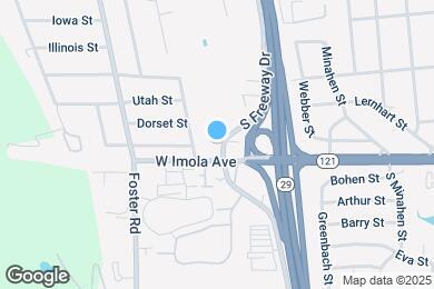 Map image of the property - 789 S Freeway Dr