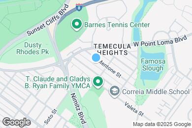 Map image of the property - 4437 Mentone St